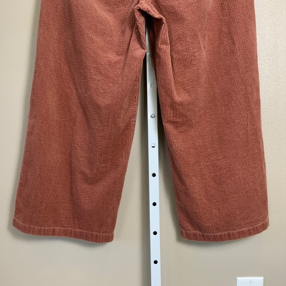 A New Day Women's High Rise Wide Leg Cropped Corduroy Pants - Picture 15 of 16